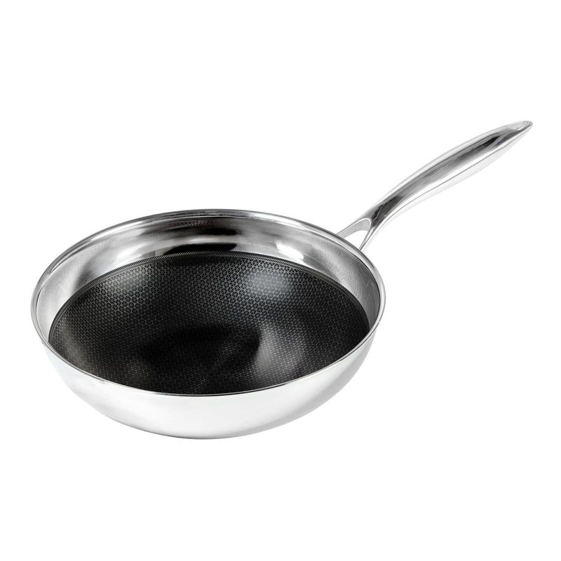 Frieling Black Cube, Chef's Pan, 9.5" dia., 2.5 qt., Stainless steel/quick release, 1 of 5
