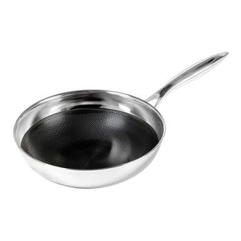 Frieling Black Cube, Chef's Pan, 9.5" dia., 2.5 qt., Stainless steel/quick release