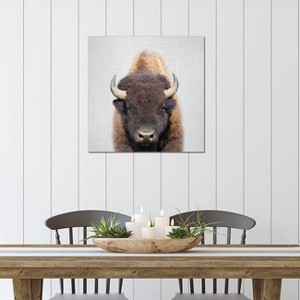 iCanvas Buffalo by Gal Design Canvas Print Wall Art - 1 of 3