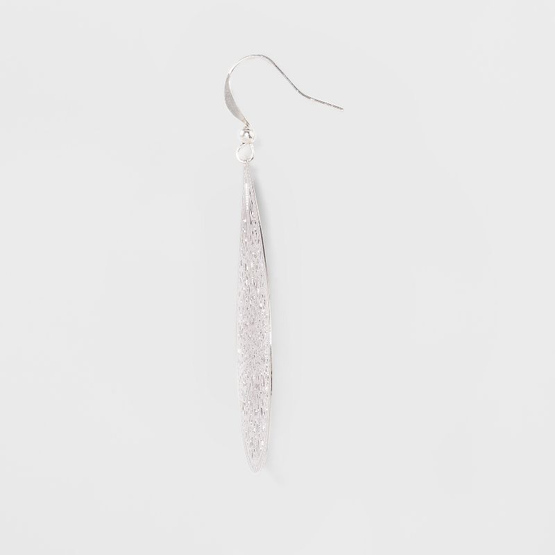 Fashion Drop Earring Filigree - A New Day&#8482; Silver, 2 of 3