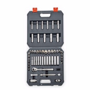 Crescent 3/8 in. drive Metric and SAE 6 and 12 Point Mechanic's Tool Set 57 pc - 1 of 1