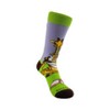 Giraffe Yogi Eating Ramen Socks (Tween Sizes, Small) from the Sock Panda - 3 of 4