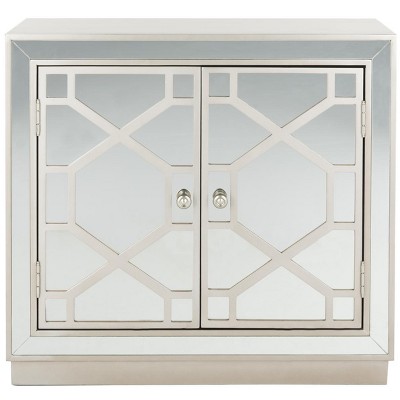 Juniper 2 Door Chest - CHS6405 - Champagne/Mirror - Safavieh