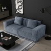 KWPZQEB Cloud Sectional Couch, Chenille Tofu Block Sofa, Upholstered Couches with Armrest & Deep Seat, Compressed Sofa for Living Room, Bedroom - 3 of 4