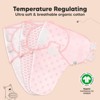 3pk Soothe Baby Swaddle 0-6 Months, Organic Baby Swaddle Sleep Sacks, Newborn, Infant Swaddle Sack - 4 of 4