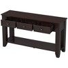 NicBex Modern Narrow Console Table with Storage,Entryway Table with 3 Drawers & Bottom Shelf,Sideboard Foyer Table for Hallway,Living Room - 4 of 4