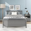 CAVINAS Twin Size Bed Modern Wooden Bed Frame with Nightstand, Headboard and Footboard for Bedroom - 2 of 4