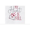 C&F Home My Heart Is Full Embroidered Cotton Flour Sack Kitchen Towel - 3 of 4