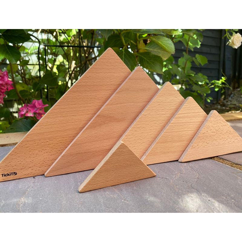 TickiT Natural Architect Panels, Triangles, 5 of 7