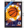 Trends International NBA Phoenix Suns - Maximalist Logo 23 Framed Wall Poster Prints - 3 of 4