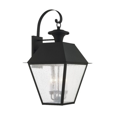 Livex Lighting Mansfield 4 - Light Wall Light in  Black