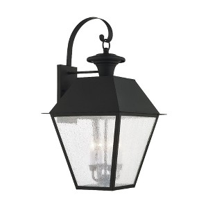 Livex Lighting Mansfield 4 - Light Wall Light in  Black - 1 of 2