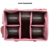 Singer Water Color Floral Print Storage Tote: Sewing Bag with Polyester Material & Carrying Case - 2 of 4