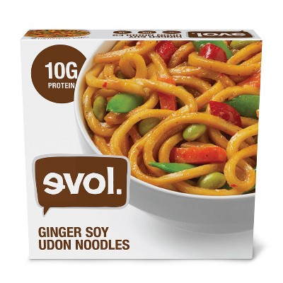 Evol Frozen Ginger Soy Udon Noodles - 9oz