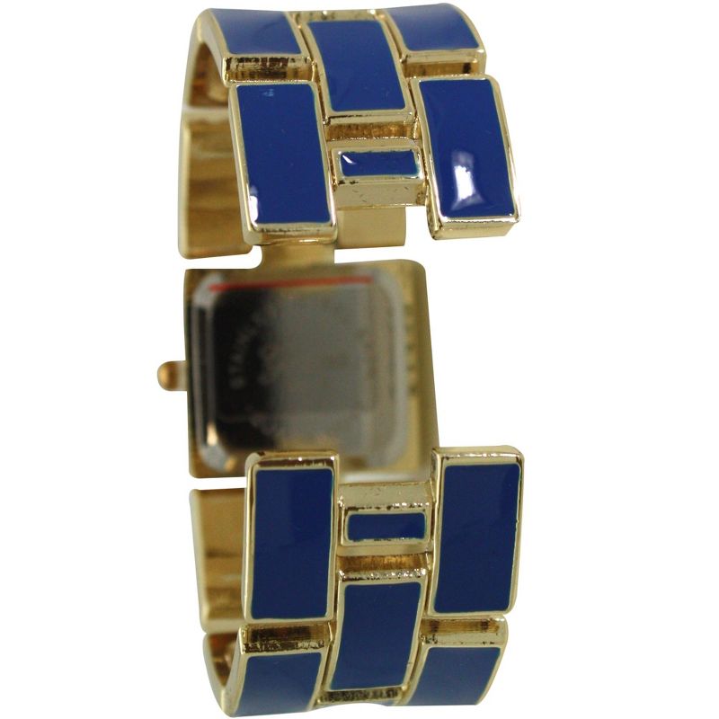 OLIVIA PRATT COLORFUL AND GOLD DETAILS BANGLE WATCH, 3 of 6