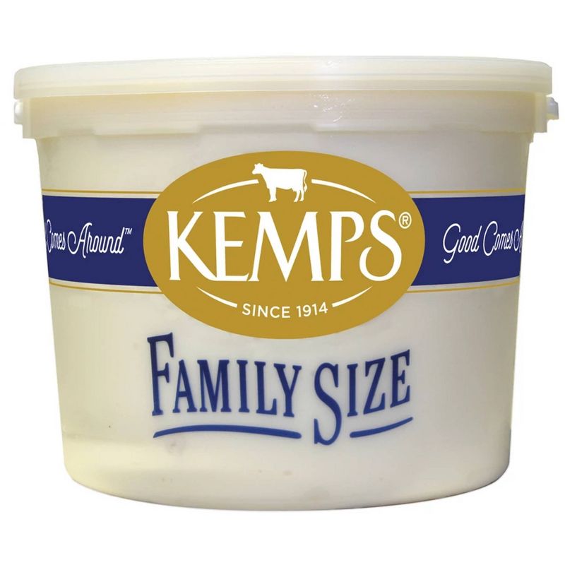 Kemps Vanilla Reduced Fat Ice Cream - 128oz, 1 of 4