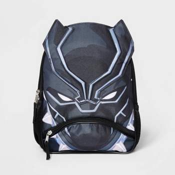 Kids' Marvel Black Panther Face 11" Mini Backpack - Black