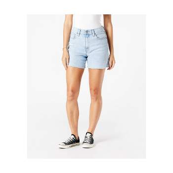 Women's Low Rise Hot Denim Shorts Stretch Mini Shorts Button Zipper High  Cut Jean Pants Summer Beach Party Clubwear(Large,Blue 9)