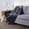 Disney Star Wars The Mandalorian Fierce Warrior Silk Touch Throw Blanket 50x60 Inches - 3 of 3