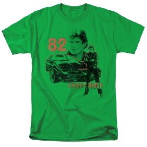 Knight Rider Kitt Consol Adult T-Shirt - 1 of 4