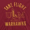 University of Louisiana Monroe Official Warhawks Logo Adult Pull-Over Hoodie - 2 of 4