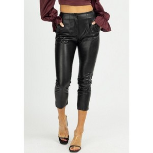 Women's PLEATED HIGH RISE PANTS - Fate by LFD - 1 of 4