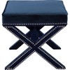 Meridian Furniture,Nixon Velvet Ottoman/Bench - 3 of 4