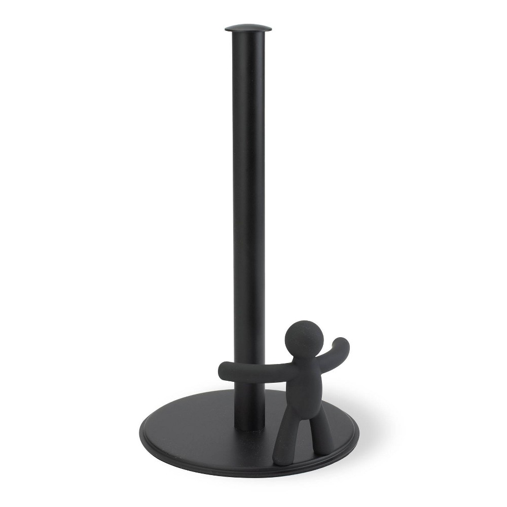 Umbra Steel/ABS Buddy Paper Towel Holder Black