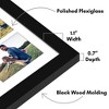 Americanflat 4x6 Collage Picture Frame  - Multi Picture Frames Fit Eight 4x6 Photos or Use as One 12x22 Frame for Wall Display -- Black - 3 of 4