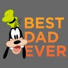 Juniors Womens Mickey & Friends Father's Day Best Goofy Dad Ever T-Shirt - 2 of 4