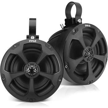 Pyle 2-Way Dual Waterproof Off-Road Speakers - Black