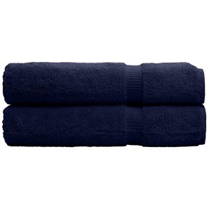 BC BARE COTTON Luxury Hotel & Spa Towel Turkish Cotton Bath Sheet -35x70 Inches - Set of 2 - 1 of 4