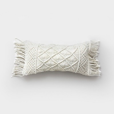 Target macrame outlet pillow