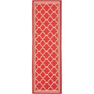 Courtyard CY6918 UV & Stain Resistant Non-Shedding Power Loomed Indoor/Outdoor Rugs - Safavieh - 1 of 4