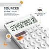 CATIGA 12-Digit Desktop Calculator, Large LCD, Big Buttons, Solar & Battery Dual Power, Standard Functions for Office, Home, School - SD-1292 - 4 of 4