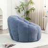 KWPZQEB Bean Bag Chairs, Teddy Large Sofa Chairs with Armrests, Comfy Round Fluffy Beanbag, Stuffed Floor Sofa for Living Room, Bedroom, Apartment - 4 of 4