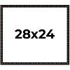 PosterPalooza | 28x24 Bamboo Picture Frame, UV Acrylic, 4 Finishes - Brown, Black, Gold, and Natural - 2 of 4