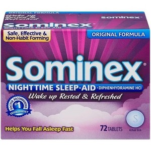 Sominex, Nighttime Sleep-Aid, Original Formula Tablets, 72 Count - 1 of 4