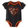 NCAA Oklahoma State Cowboys Infant Girls' 3pk Bodysuit - 3 of 4