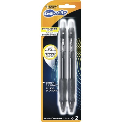 Bic Pens - Gel-ocity Medium 4pk Black