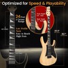 Pyle 38.7" Electric Guitar Kit, Dual Humbucker, 10w Amp - 2 of 4