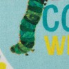 Eric Carle "The Very Hungry Caterpillar" Elementary 123 Count with Me Kids Machine Washable Area Rug, Blue/White, 35" Round - 3 of 4