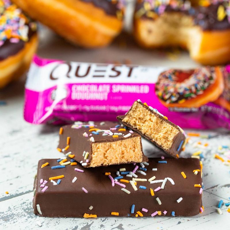 Quest Nutrition Protein Bar - Chocolate Frosted Doughnut, 5 of 12