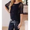 Women's Coastal Dreams Fishnet Top - One Eleven North - 2 of 3