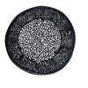 NicBex Modern 20" Round Aluminium Coffee Table with Hollow Design for Living Room and Bedroom - 4 of 4