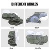 Unique Bargains Resin Tortoise Rock Turtle Basking Platform with Suction Cups 6.2"x3"x3.3" Gray Green 1 Pcs - 3 of 4