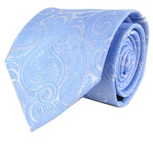 Men's Paisley Microfiber Woven Wedding Neckties - 1 of 4