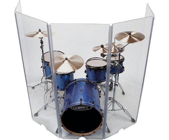 Control Acoustics 5-piece Acrylic Drum Shield