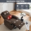 Power Lift Recliner Chair for Elderly with Massage & Heat,Electric Recliner with Remote,2 Cup Holders,Side Pockets and Stand Assist - 4 of 4