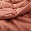 Heavyweight Linen Blend Comforter & Sham Set - Casaluna™ - image 4 of 4